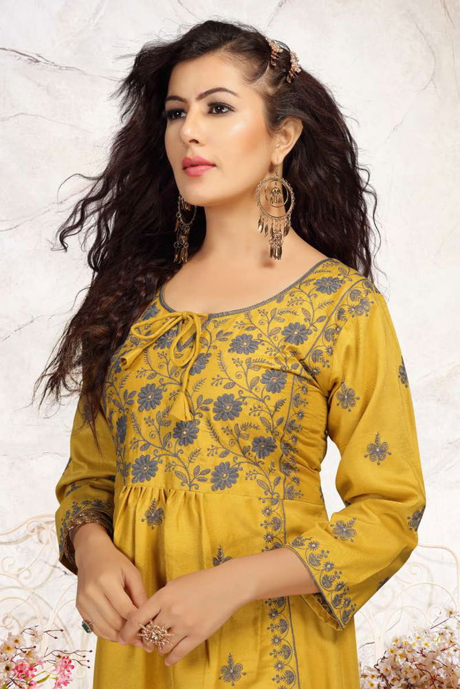 Dee Cee Alishba Fancy Ethnic Wear Latest Anarkali Kurtis Collection